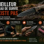 Le meilleur couteau de survie n&rsquo;existe pas